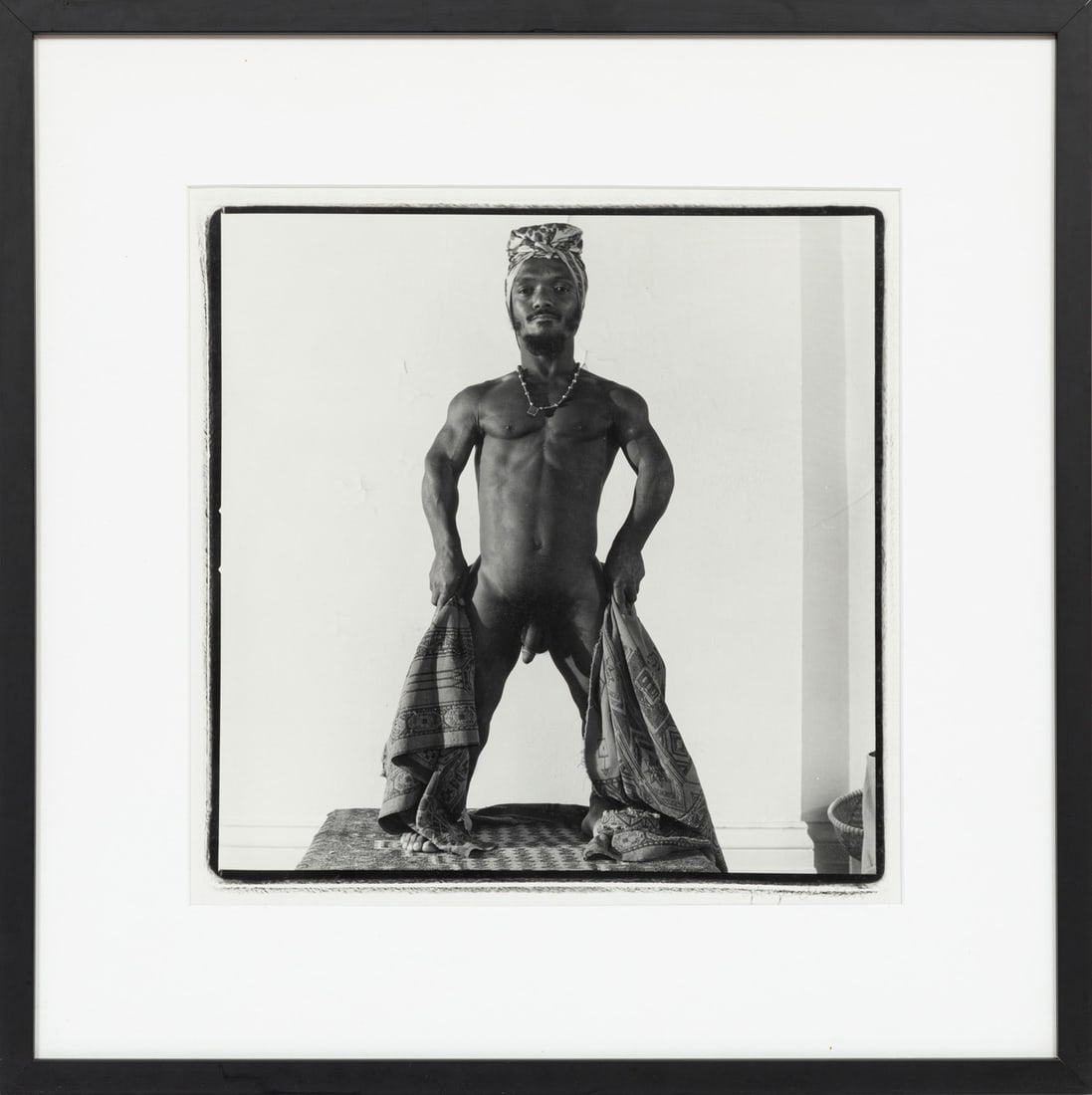 George Valentine Dureau, American/Louisiana 1930-2014, "Roosevelt Singleton", gelatin silver print (1 of 2)