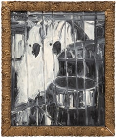 Hunt Slonem, American/Louisiana b. 1951, ?Narchiso?, oil on canvas