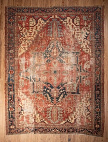 Antique Heriz Carpet