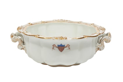 James K. Polk (President, 1845-1849) Presidential Porcelain Vegetable Dish