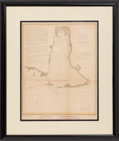 U.S. Coast Survey Map of Mobile Bay