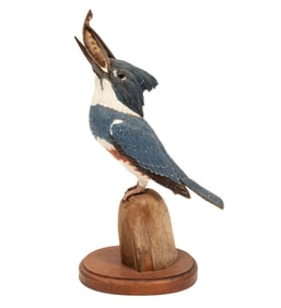 Robert and Virginia Warfield, American/New Hampshire 1910-1990 and 1919-2004, "Belted Kingfisher",