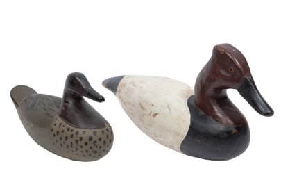 Two Vintage Marc Whipple-Style Louisiana Decoys