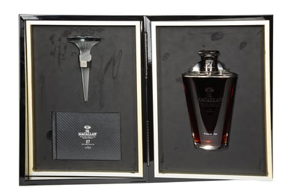 The Macallan 57 Years Old Highland Single Malt Scotch Whisky in Lalique