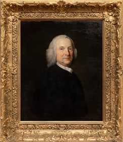 British School 18th/19th c., "Portrait of Reverend Thomas Walker", oil on canvas