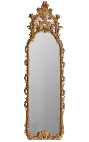 Louis XV Giltwood Pier Mirror