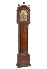 George III Oak Tall Case Clock