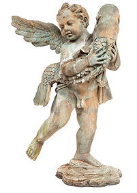 Bronze Figural Garden Fountain (1 of 4)