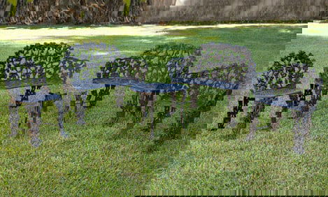 American Cast-Iron Garden Suite