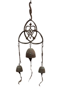 Jeff Cross Harmony Hollow Bronze Wind Chime
