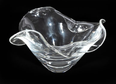 Steuben Glass Iris Bowl