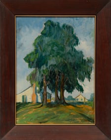 Irma Sompayrac Willard, American/Louisiana 1897-1991, active Newcomb College, 1916-1920, ?Water Oaks