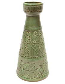 Shearwater Art Pottery Wine Bottle