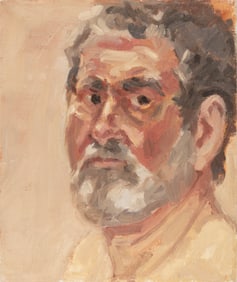 Jean Seidenberg, American/Louisiana 1930-2022, "Self-Portrait", oil on canvas
