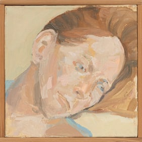 Jean Seidenberg, American/Louisiana 1930-2022, "Ellen", oil on canvas