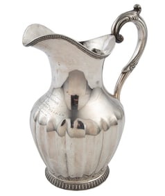 Missouri Coin Silver Presentation Pitcher