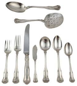 Tiffany "Provence" Pattern Sterling Silver Flatware Service