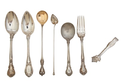 Miscellaneous Group of Sterling Silver Flatware