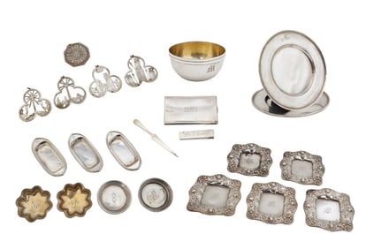 Miscellaneous Group of Sterling Silver Hollow Ware