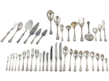 Gorham "Chantilly" Pattern Sterling Silver Flatware Service