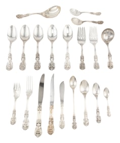 Extensive Reed & Barton "Francis I" Sterling Silver Flatware Service for 24 Persons