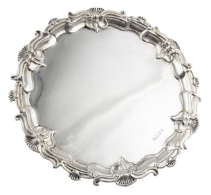 Edward VI Sterling Silver Salver