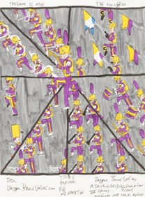 Bruce "Dapper Bruce Lafitte" Davenport, Jr., American/Louisiana b. 1972, "Untitled: Cemetery" and