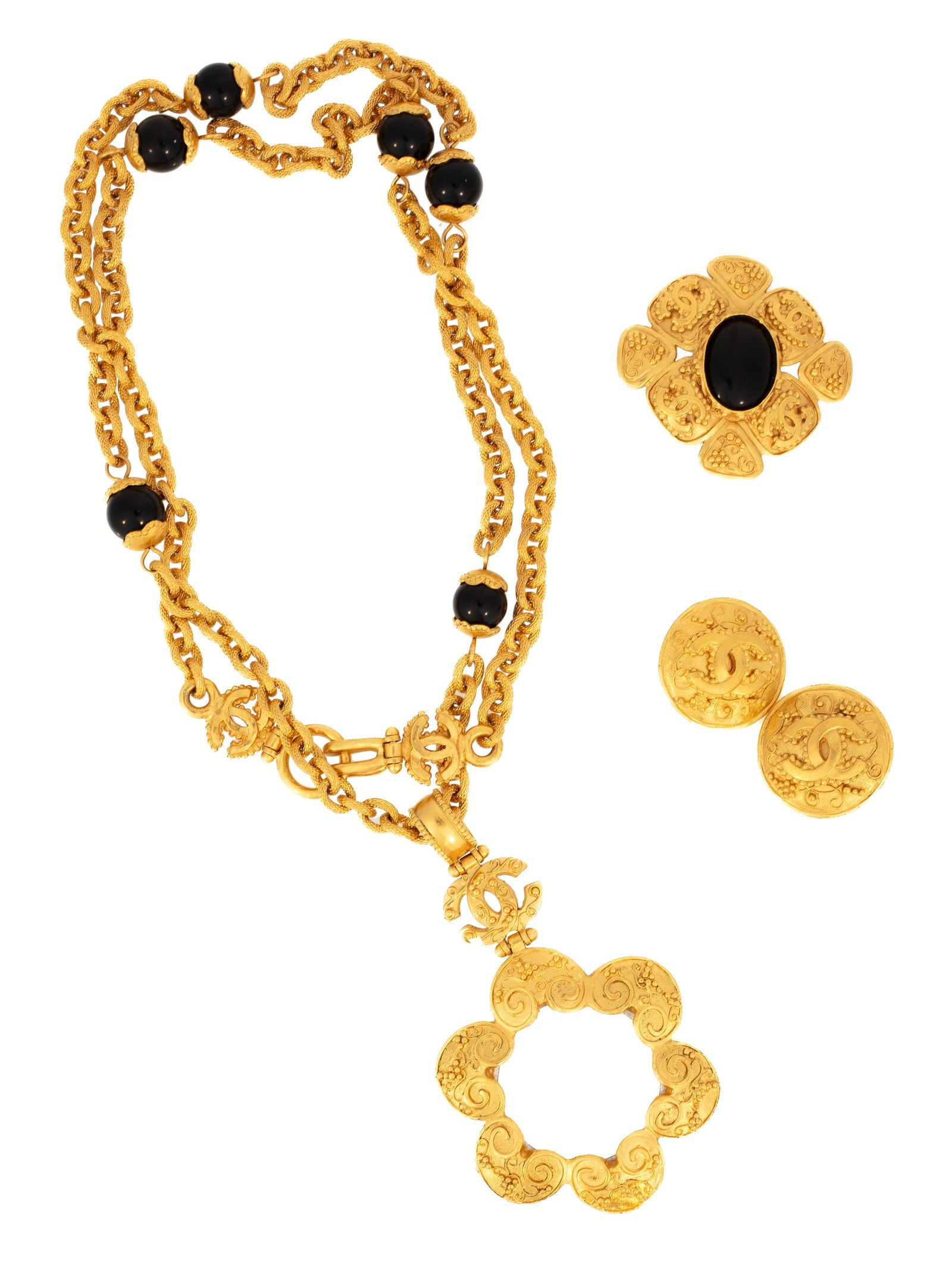 Group of Vintage Chanel Jewelry, Fall/Winter 1996 (1 of 5)