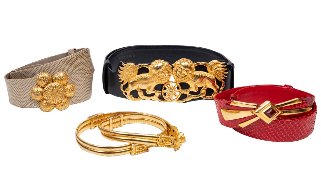 Four Vintage Judith Leiber Belts (1 of 6)