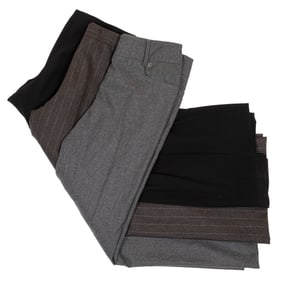 Three Pairs of Vintage Chanel Wool Pants, 1999-2004