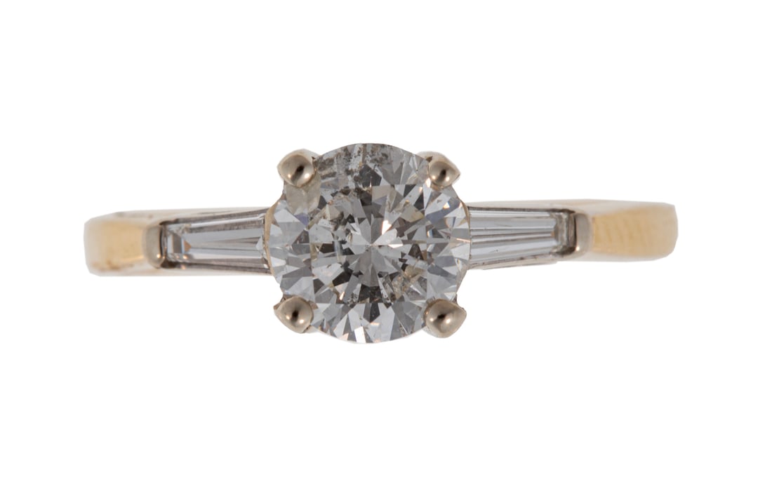 14 kt. Yellow Gold and Diamond Ring (1 of 4)