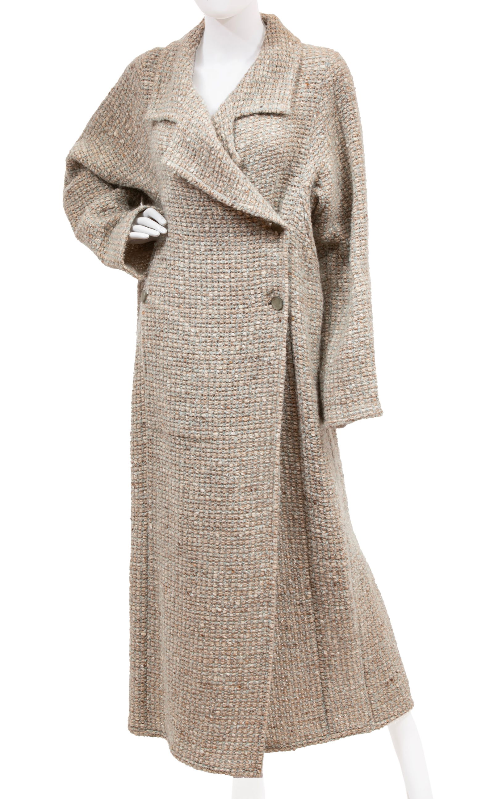 Vintage Chanel Tweed Long Jacket, Fall/Winter 1999 (1 of 4)