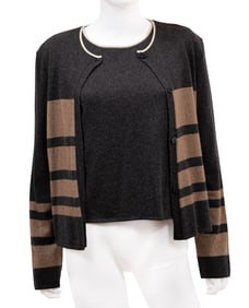 Three Vintage Chanel Sweaters, Fall/Winter 2000