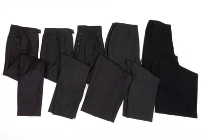 Five Pairs of Vintage Chanel Pants, 2001-2003