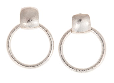 Tiffany & Co. Sterling Silver Paloma Picasso Earrings