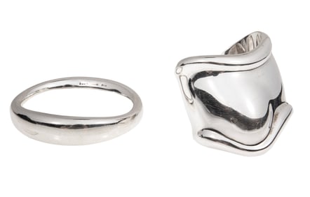 Tiffany & Co. Sterling Silver Elsa Peretti Cuff Bracelet