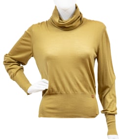 Three Vintage Chanel Green Sweaters, 2001-2005