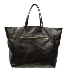 Etro Reversible Black Leather to Signature Paisley Tote