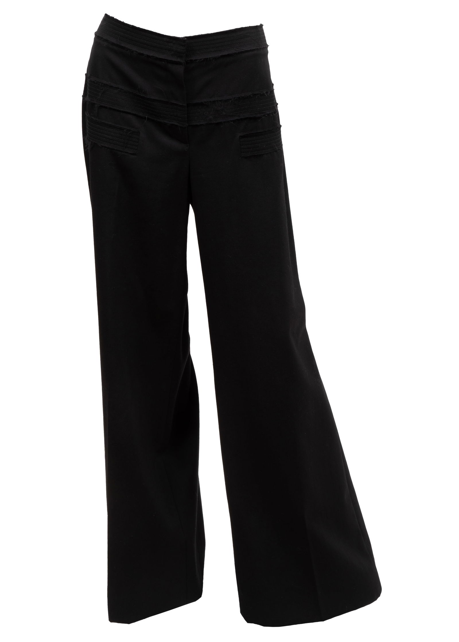 Two Pairs of Vintage Chanel Black Wool Pants, Fall/Winter 2007 (1 of 7)