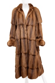 Vintage Fendi Roma for Neiman Marcus Kolinksy Sable Fur Coat