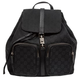 Vintage Gucci GG Canvas "Jackie" Backpack