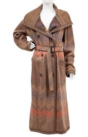 Missoni Zig Zag Wool Coat