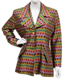 Vintage Todd Oldham Silk Blazer and Vest