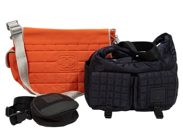 Group of Chanel Sport Bags
