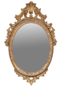 French Giltwood Mirror