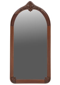 Louis Philippe-Style Walnut Mirror
