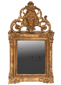 Antique French Giltwood Mirror