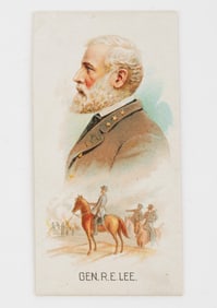 Robert E. Lee Tobacco Card