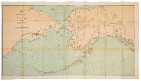 [Antique Map of Alaska]