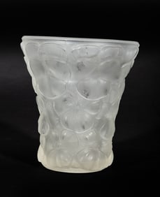 Floral Crystal Vase